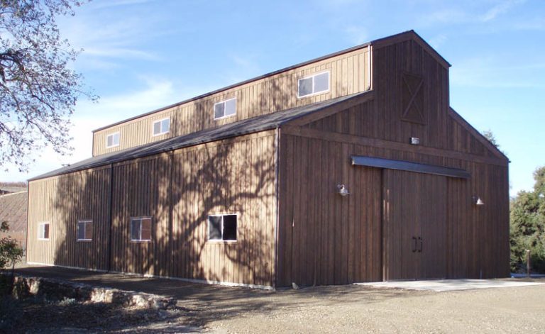 Wood-sided Barns 