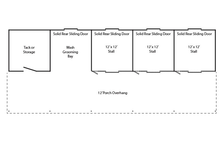 FCP Shedrow Floor Plan Example