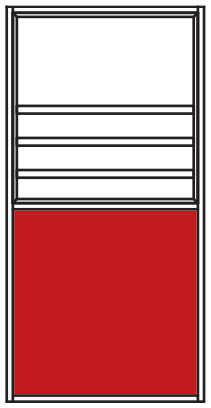 FCP Stall Wall Panel Cheyenne