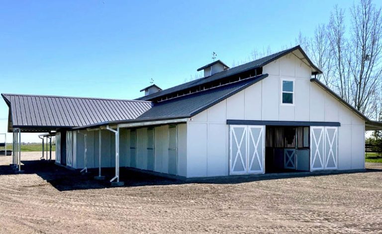 RCA Barns | Raised Center Aisle Horse Barns | FCPBarns.com