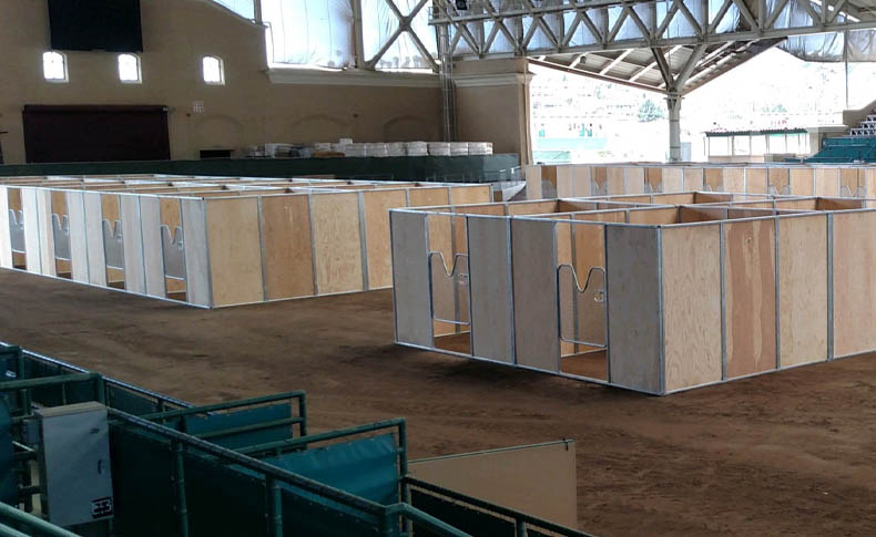 FCP Temporary Portable Horse Stalls