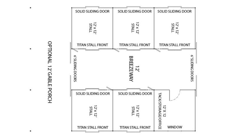 Barn Plans | Horse Barn Floor Plans, Building Kits | FCPbarns.com