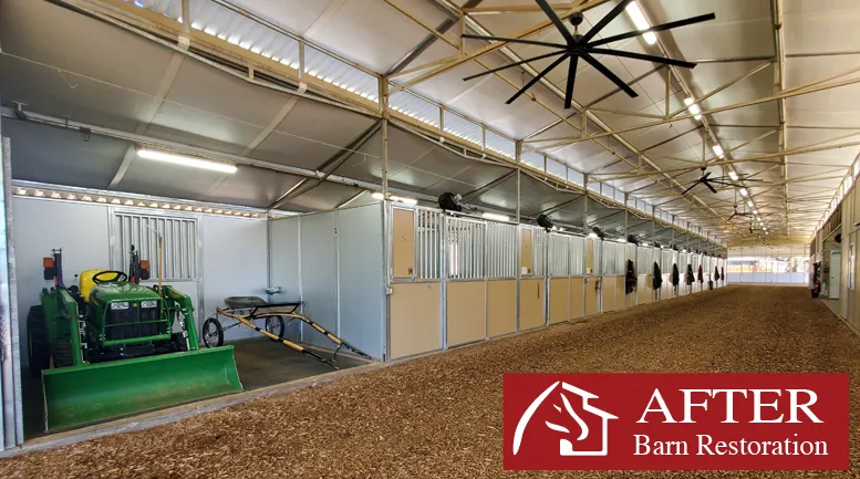 FCP Horse Barn Renovation Project After