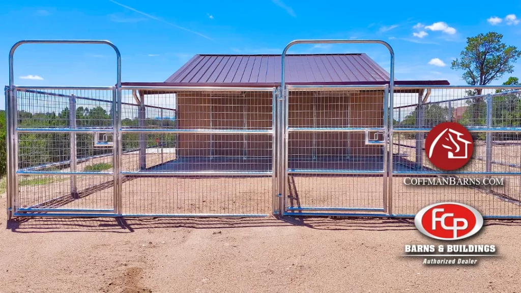 FCP Santa Fe Barn Builders Barn Kit Corral Image