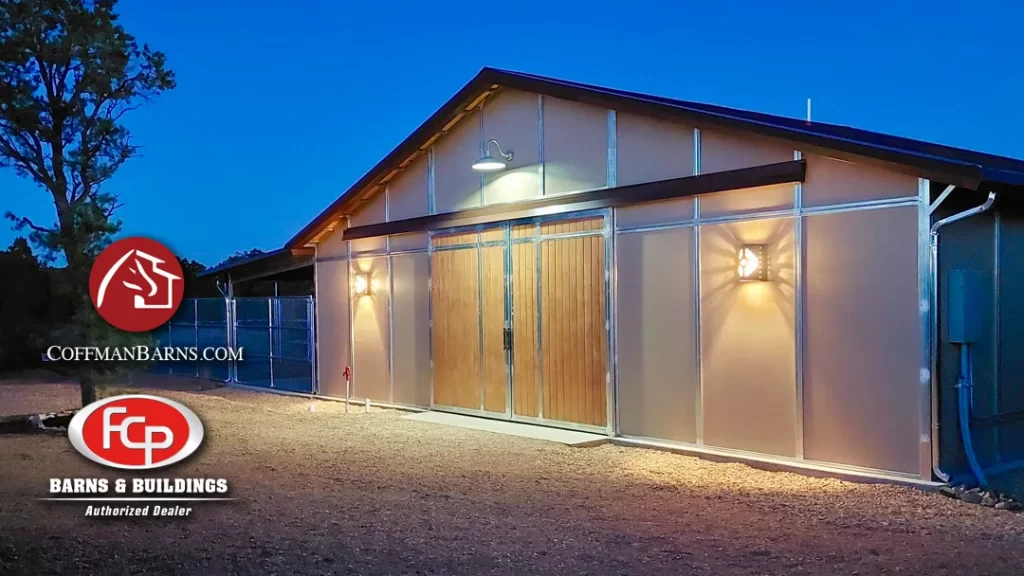 FCP Santa Fe Barn Builders Barn Kit Exterior Image