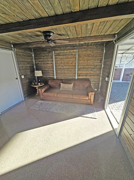 Custom FCP Shedrow Barn in Scottsdale, AZ