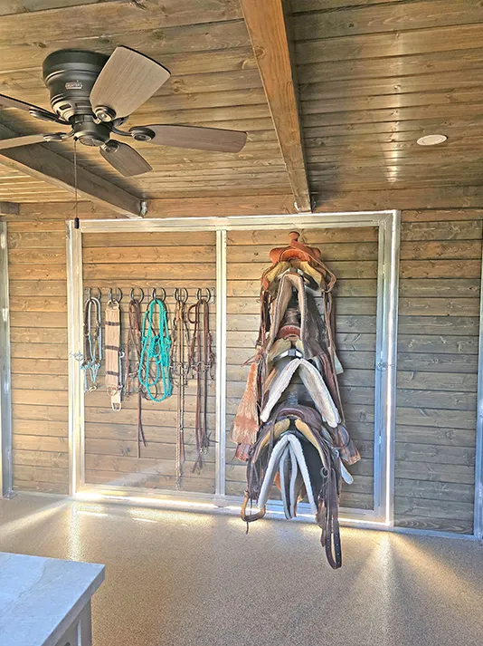 Custom FCP Shedrow Barn in Scottsdale, AZ