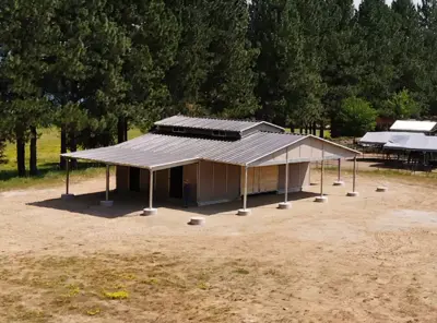 FCP Barn in Sagle, ID by authorized dealer C Bar D Barns & Buildings