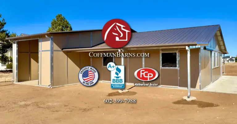 Multi purpose Horse Barn Project by Coffman Barns