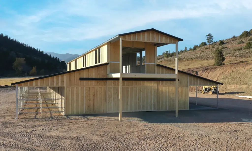 FCP Wood Sided Steel Barns Project Image RCA