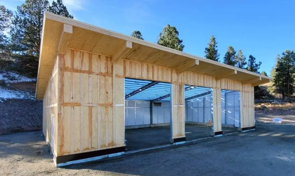 FCP Wood Sided Steel Building Project Image