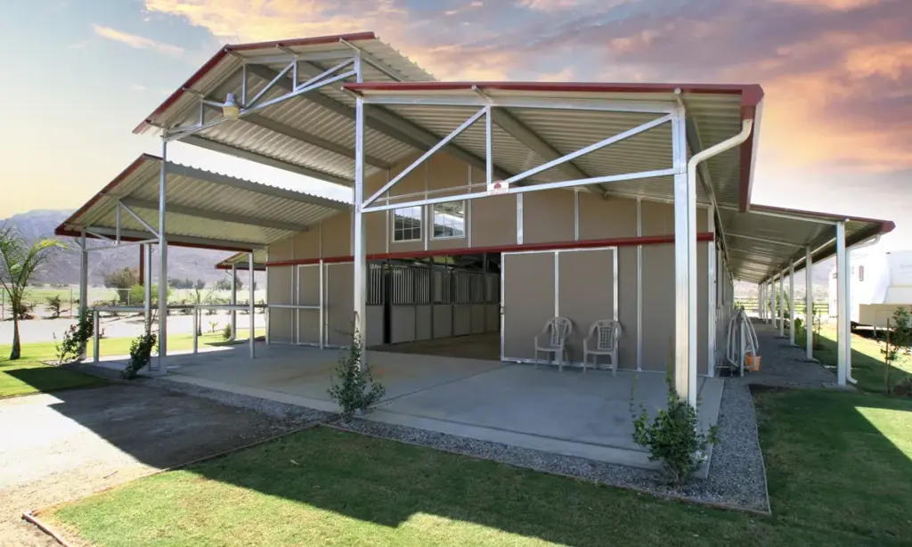 FCP Metal Barns for Horses - Article Project Image a custom RCA barn