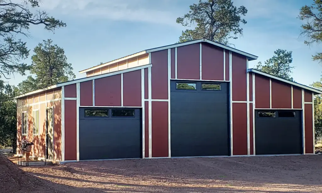 FCP Metal Barns for Horses - Article Project Image a custom garage building