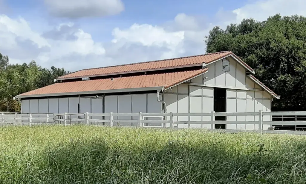 FCP Metal Barns for Horses - Article Project Image a custom RCA barn